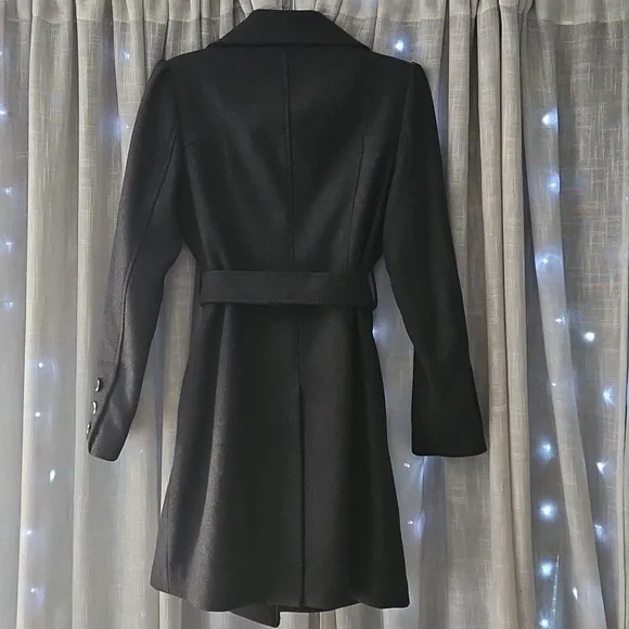 NEW GUESS WOOL PEACOAT DRESS COAT - Picture 6 of 16